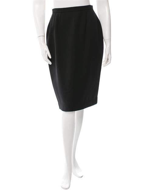 christian dior skirt price|Christian Dior pencil skirt.